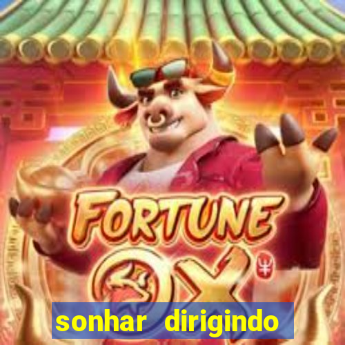 sonhar dirigindo carro jogo do bicho